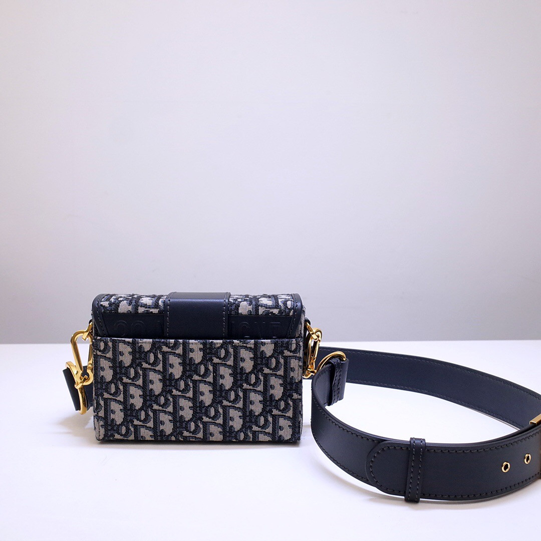 MONTAIGNE JACQUARD CANVAS BOX BAG