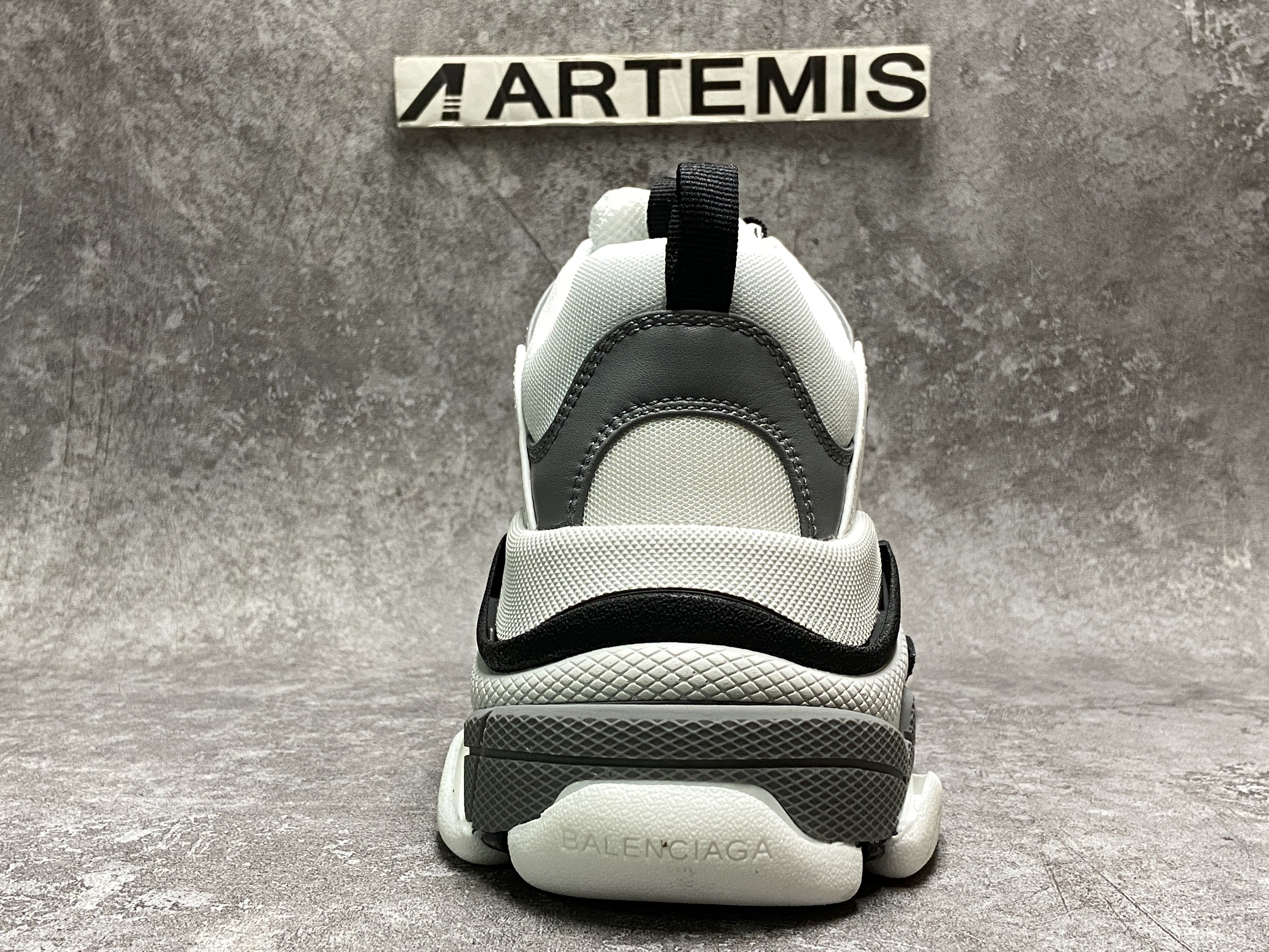 Balenciga Triple S Black White