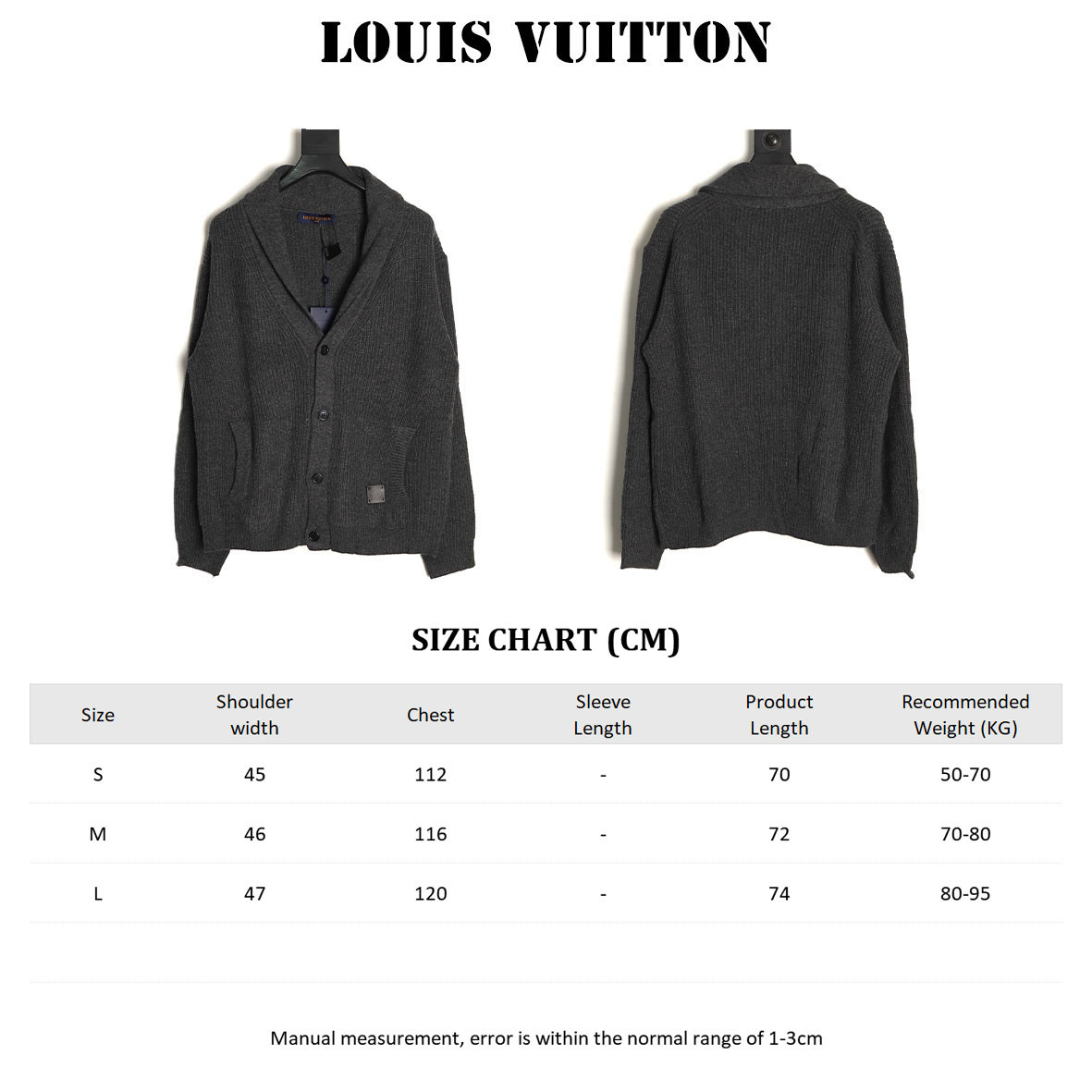 l0*is V*t0n lv 24fw cardigan sweaters