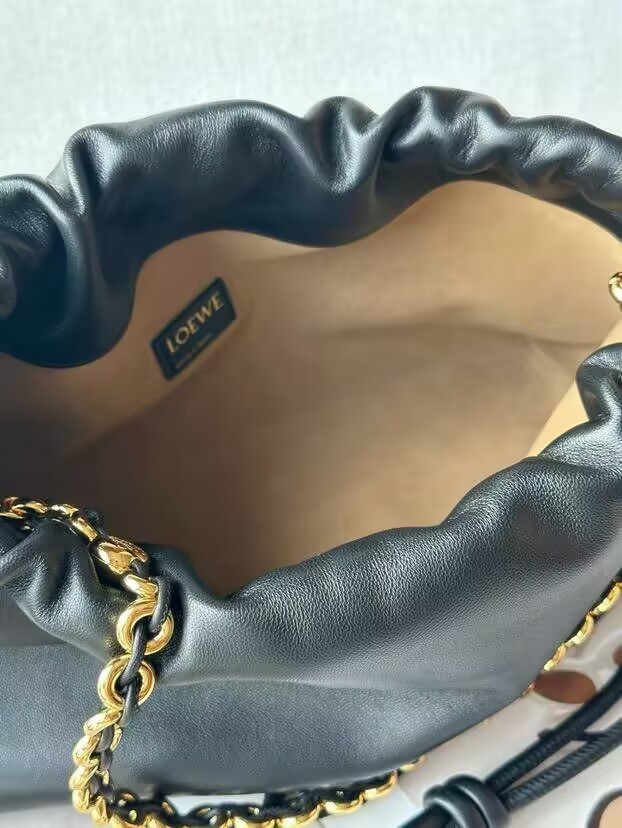 L0ew* medium flamenco purse in mellow nappa lambskin 30x10.5x20cm