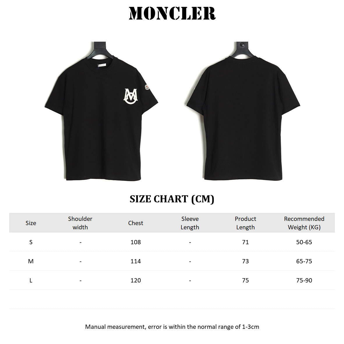 MONCLER Short-sleeved T-shirt