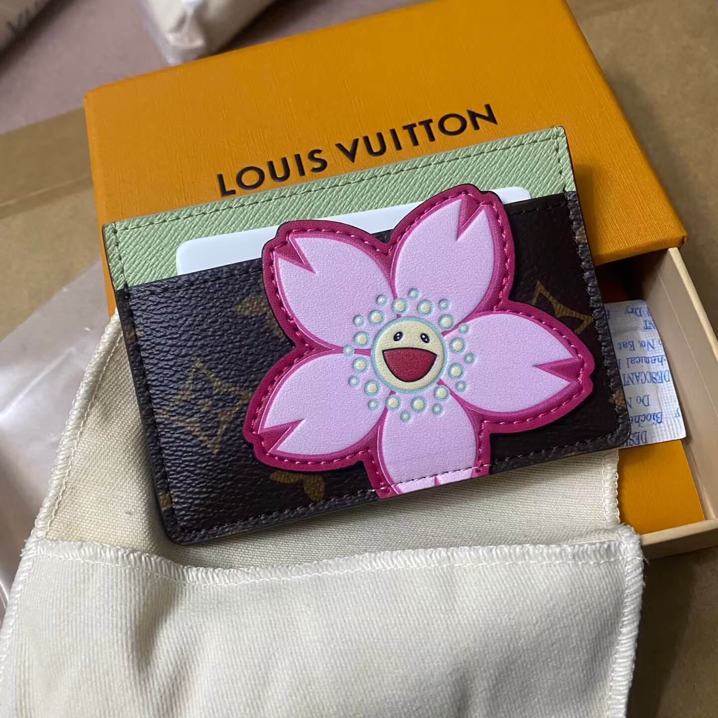 LV × TM Card Case Porto Carte Sample M13429 11 x 7 x 0.5 cm