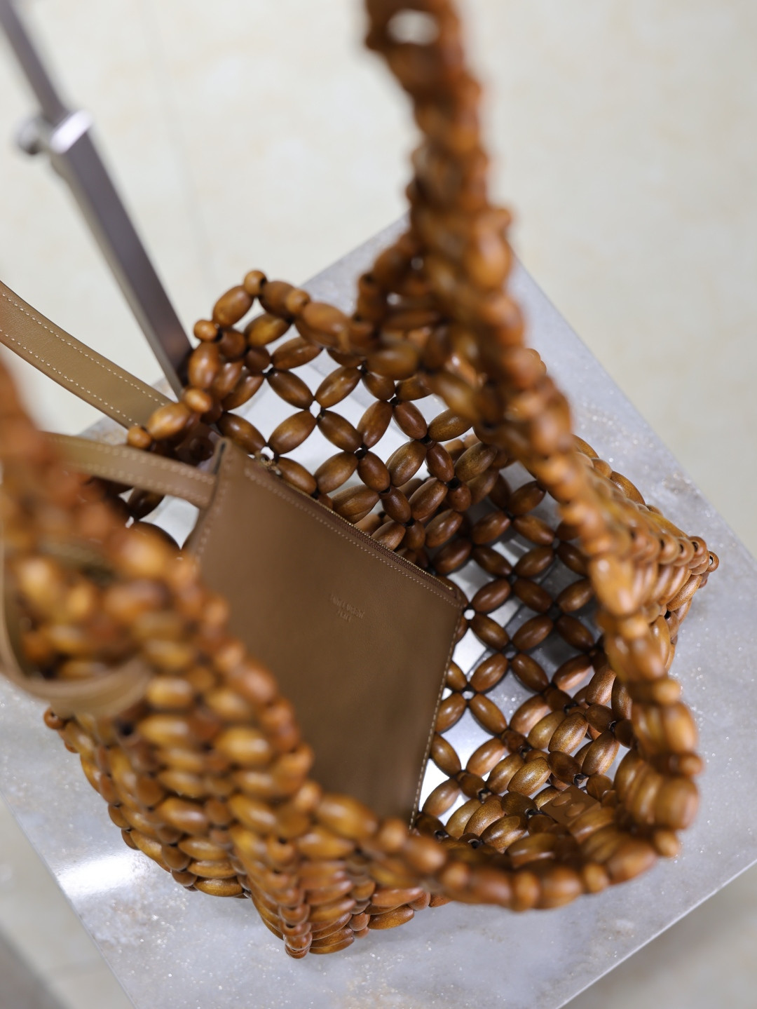 Y*L le 5 à 7 wood beads 23x22x8.5cm