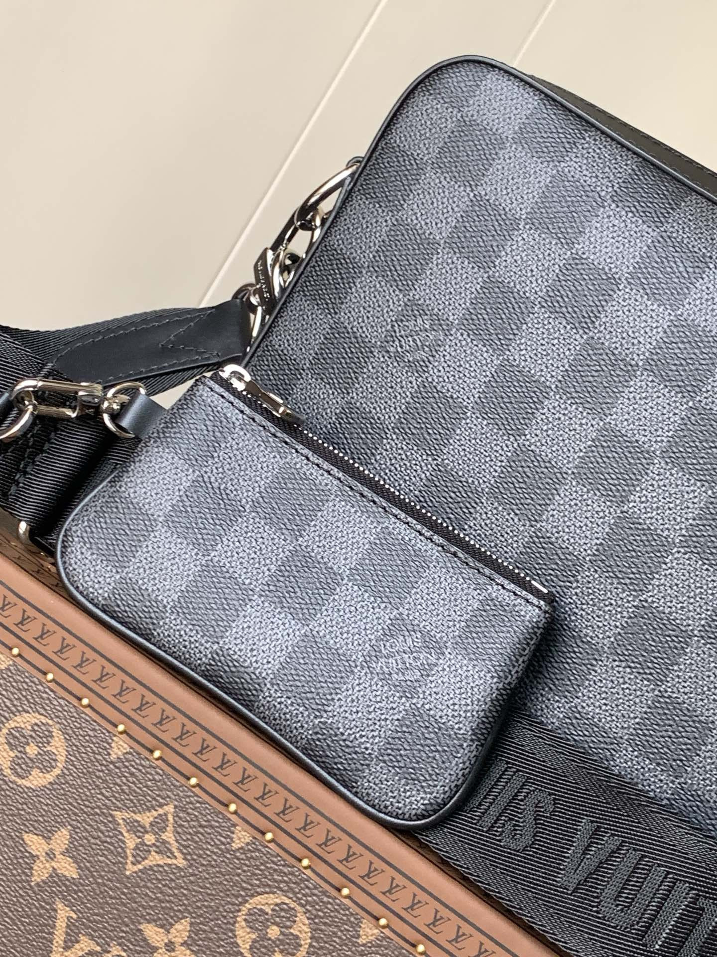 LV TRIO MESSENGER N40519 25x18.5x7cm