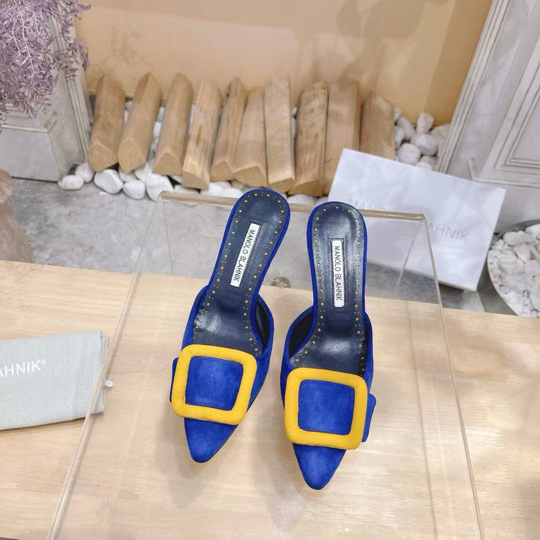 ua man010 B1ahn*k mules 7.5cm