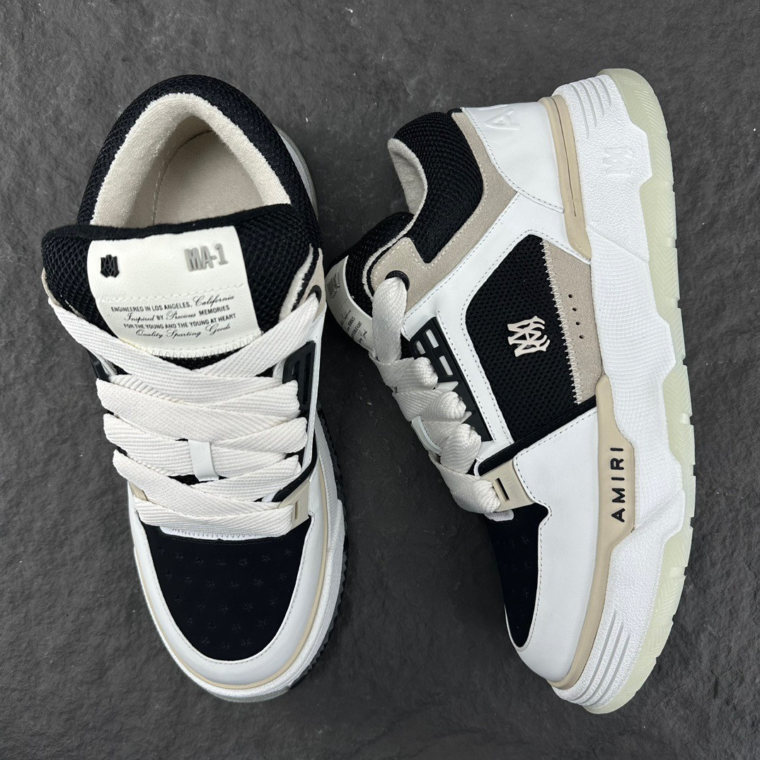 UA Amiri MA-1 BLACK ALABASTER