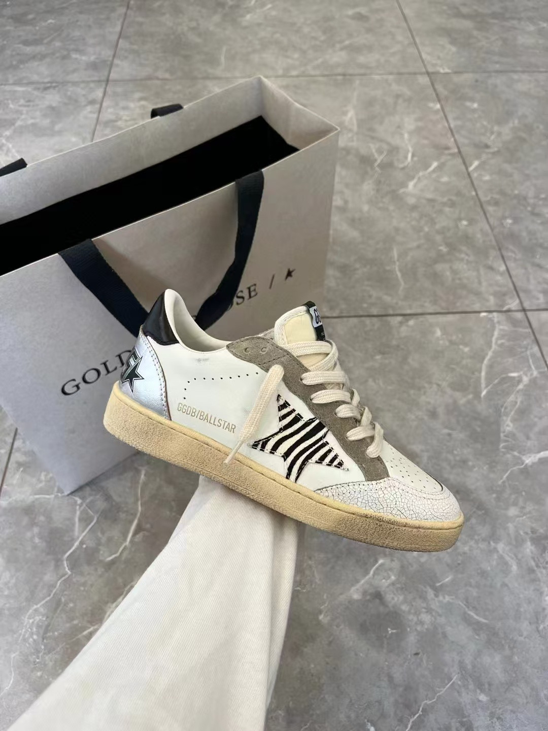 ua golden goose S*per-star sneaker