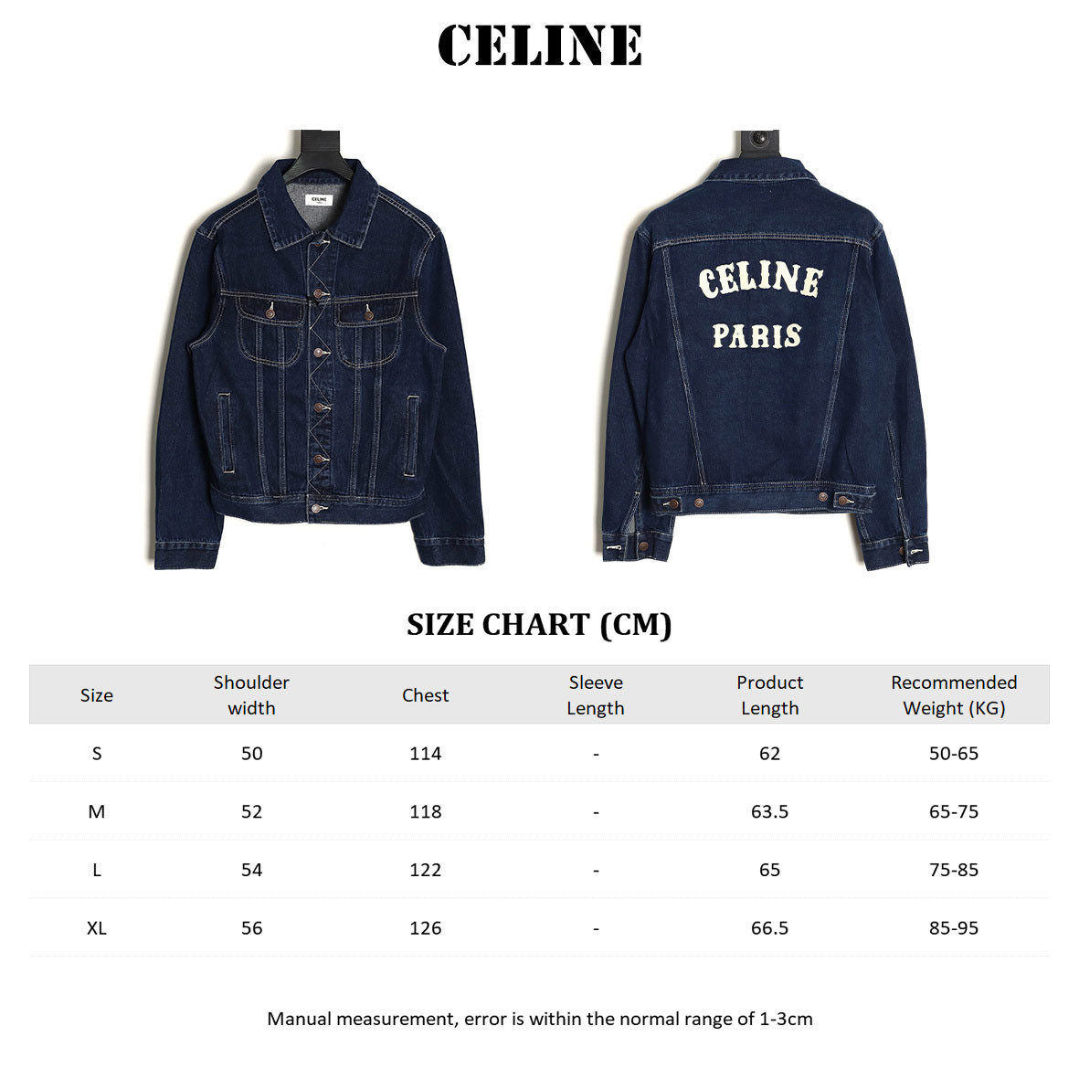 Ce**e denim coats