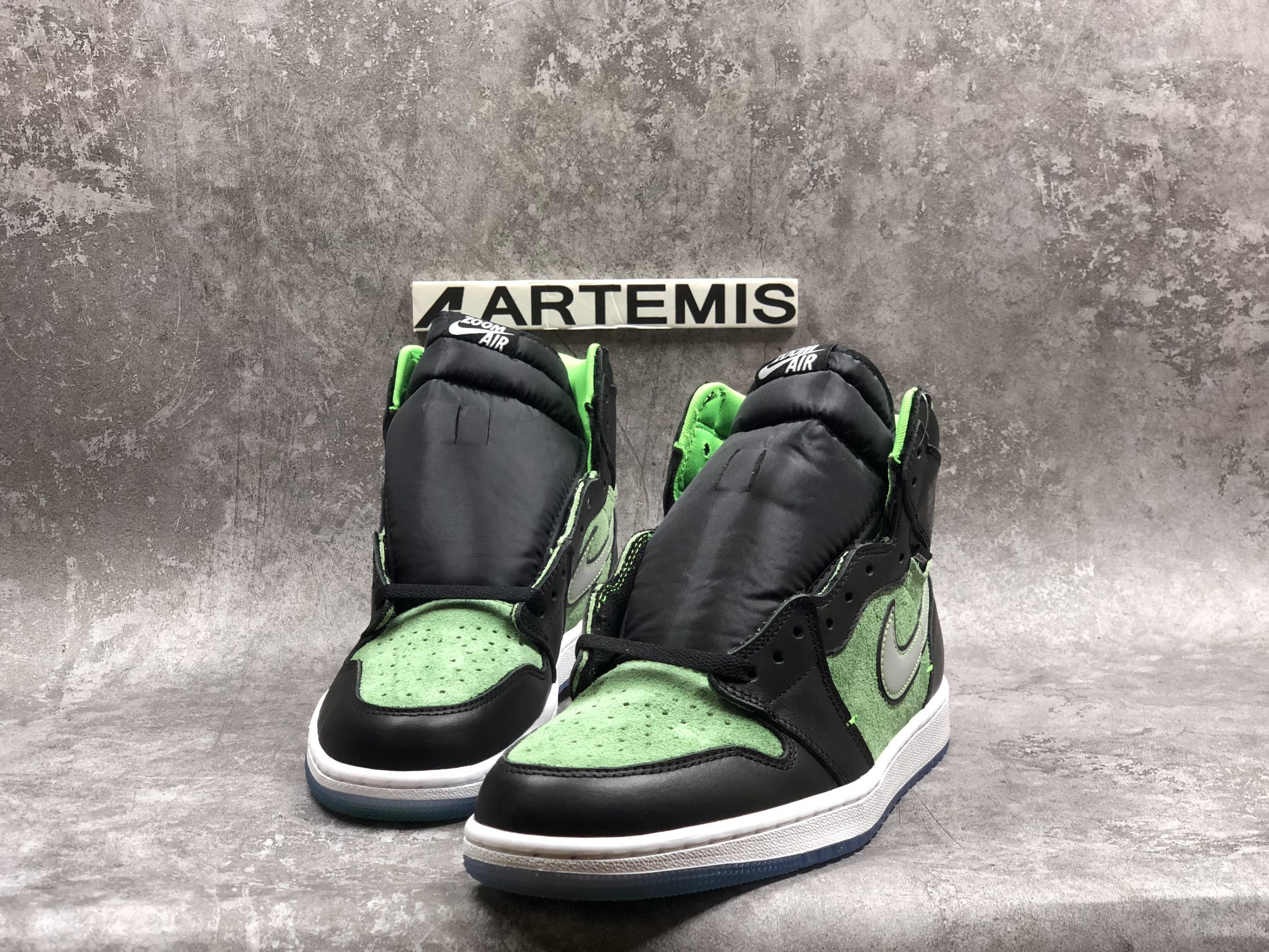 Air Jordan 1 Retro High Zoom Black Green
