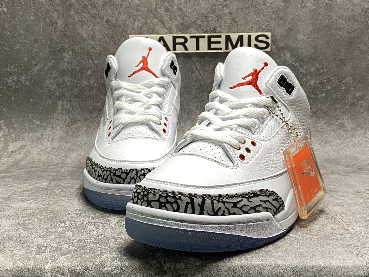 Air Jordan 3 Retro Free Throw Line White Cement