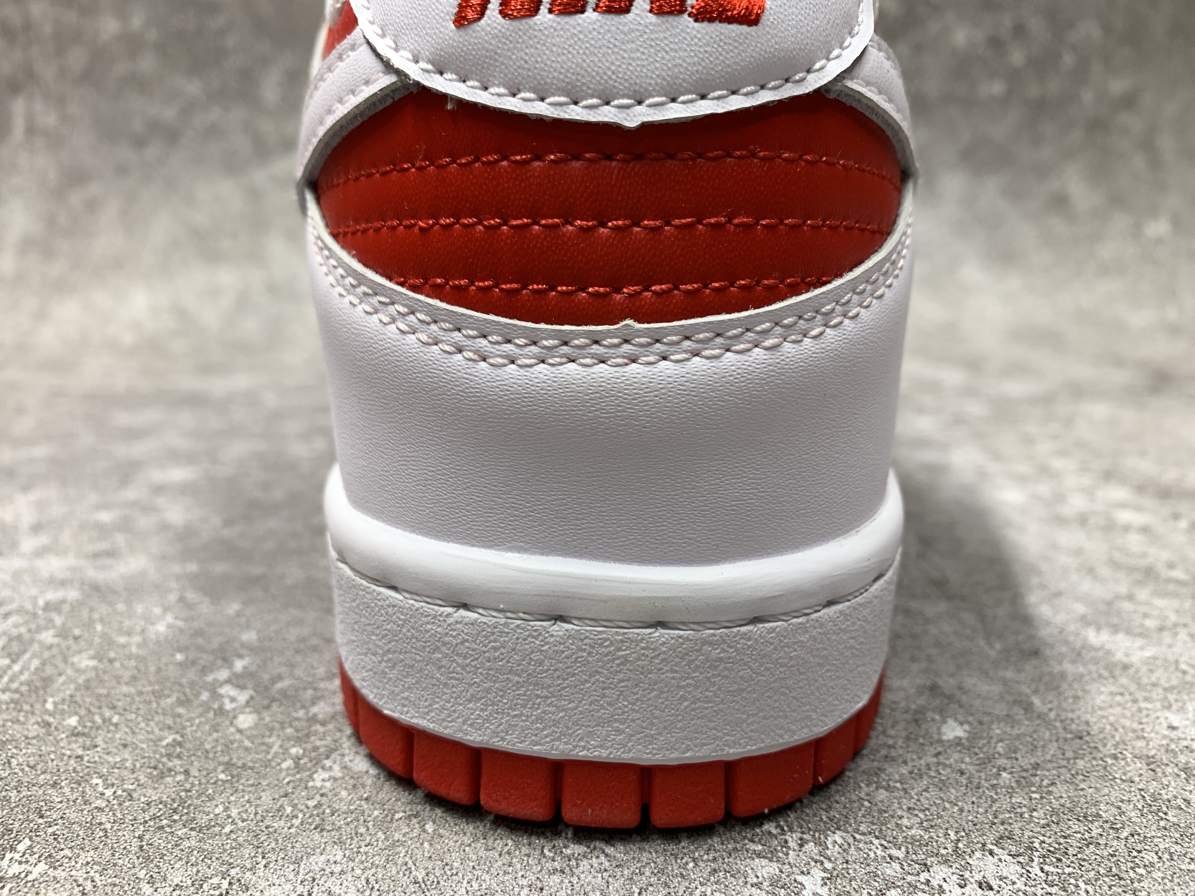 Nike Dunk Low White University Red