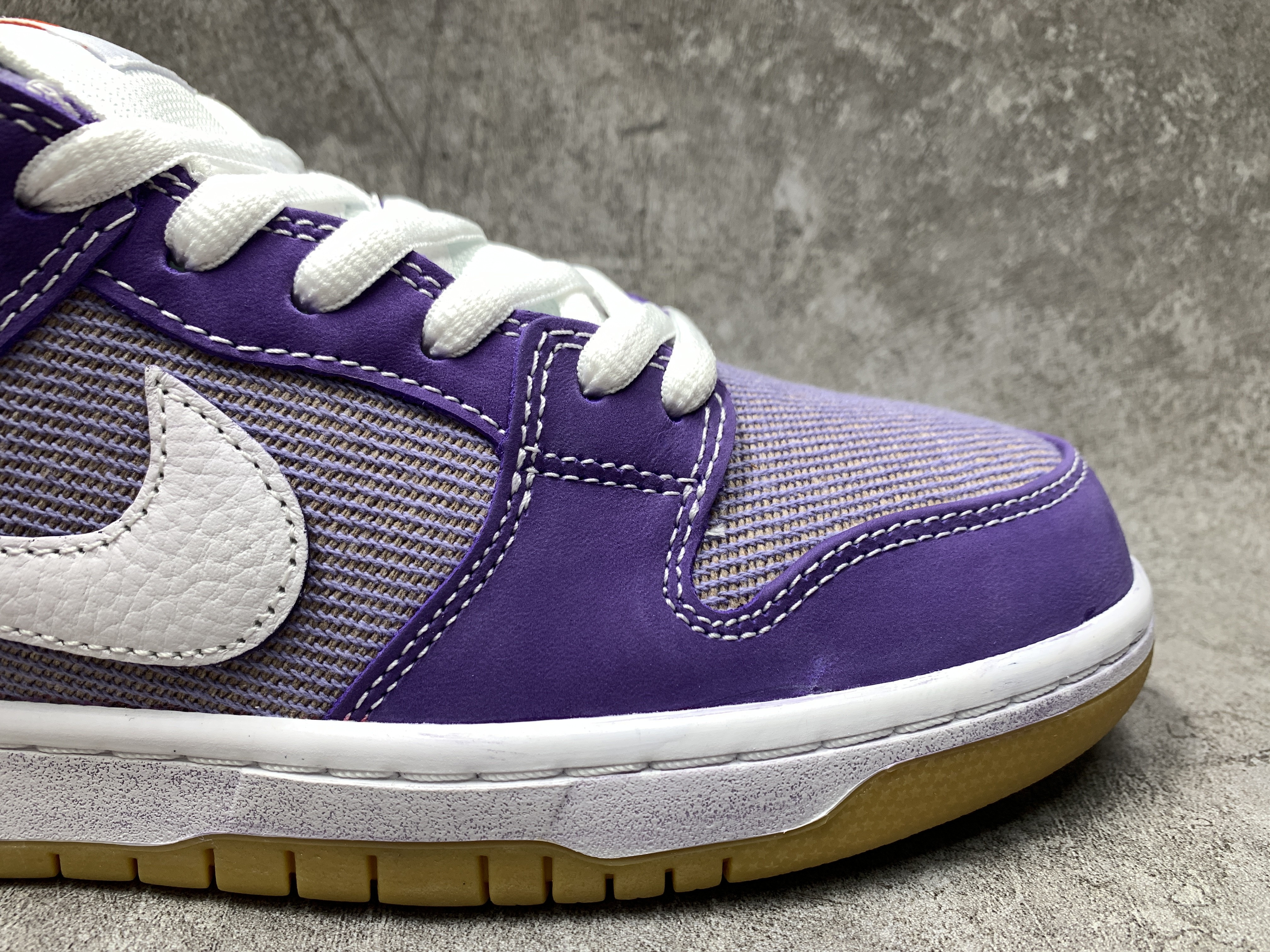 Nike SB Dunk Low Pro ISO Orange Label Unbleached Pack Lilac