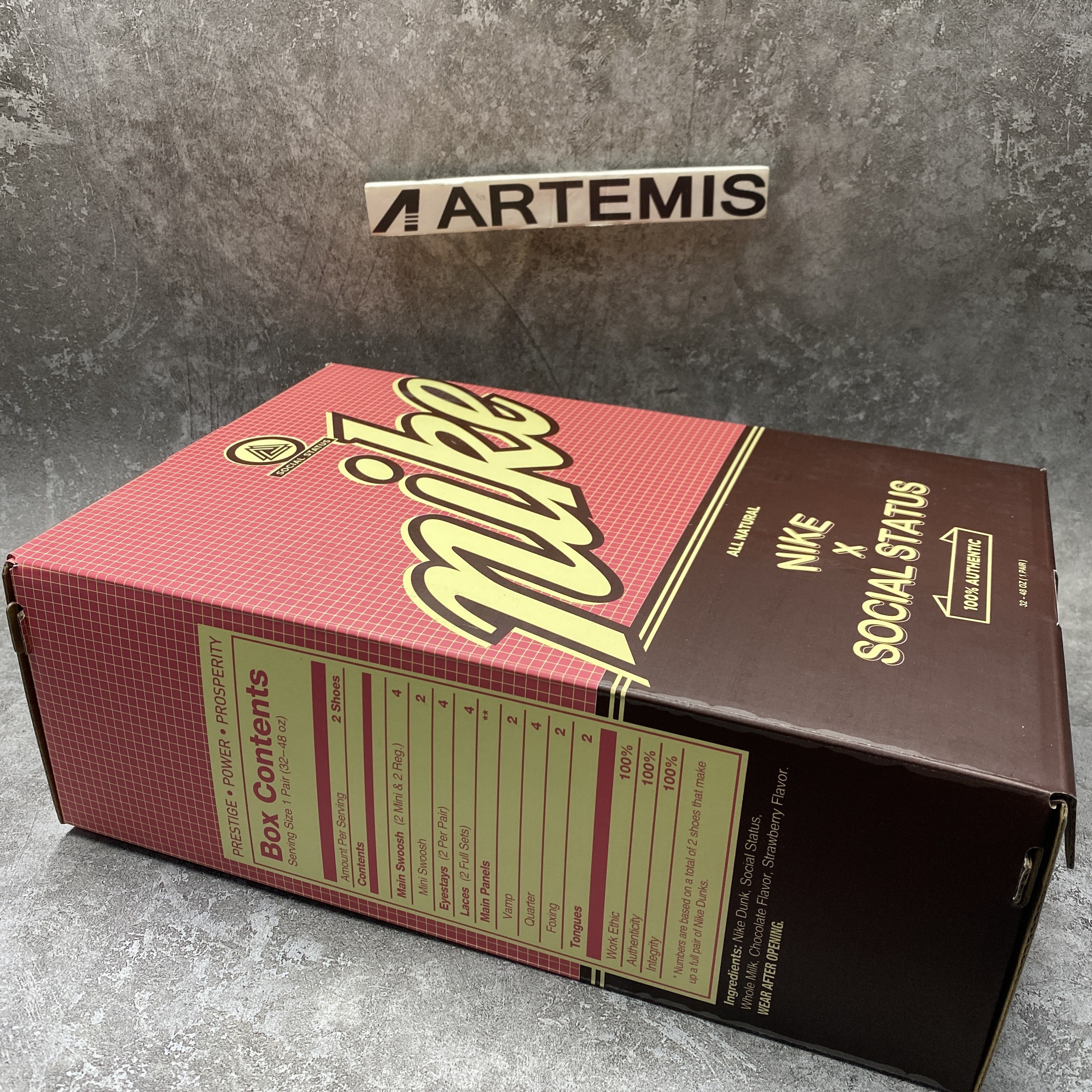 Nike Dunk Mid Social Status Free Lunch Chocolate Milk