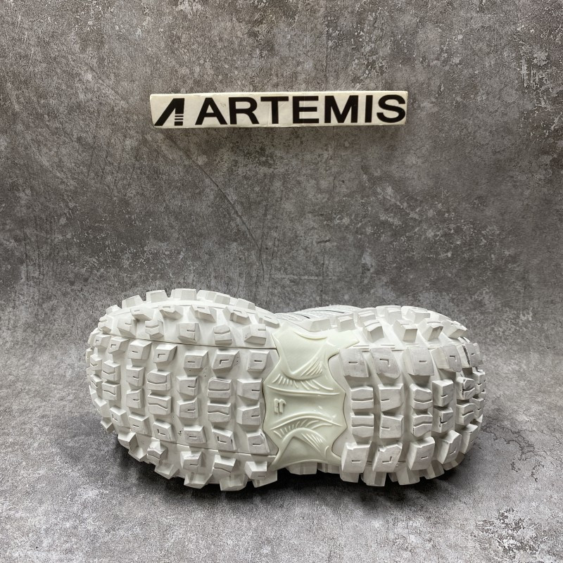 Ba*len*cia*ga defender sneaker light beige