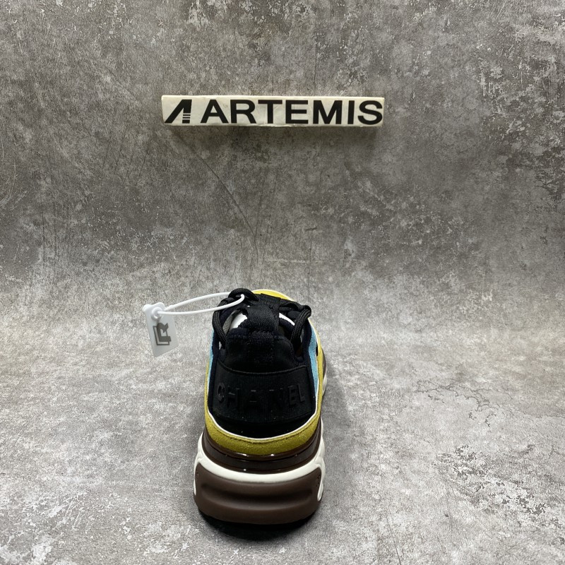 Channel Casual Style Street Style Plain Low-Top Sneakers