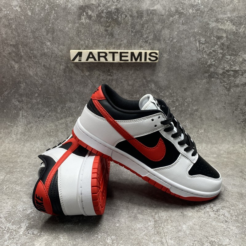 Nike Dunk Low Retro White Black University Red