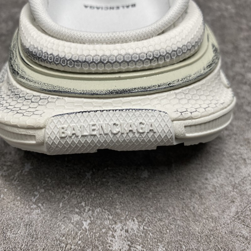 Balenciga 3XL Mule Sneakers in White