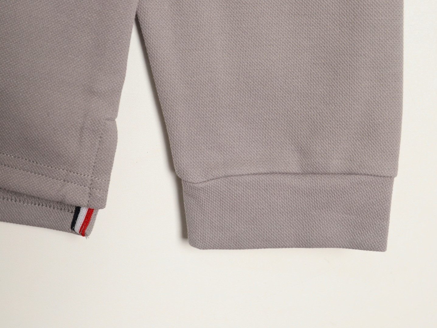 Thom Browne TB Long-sleeved Polo Shirt