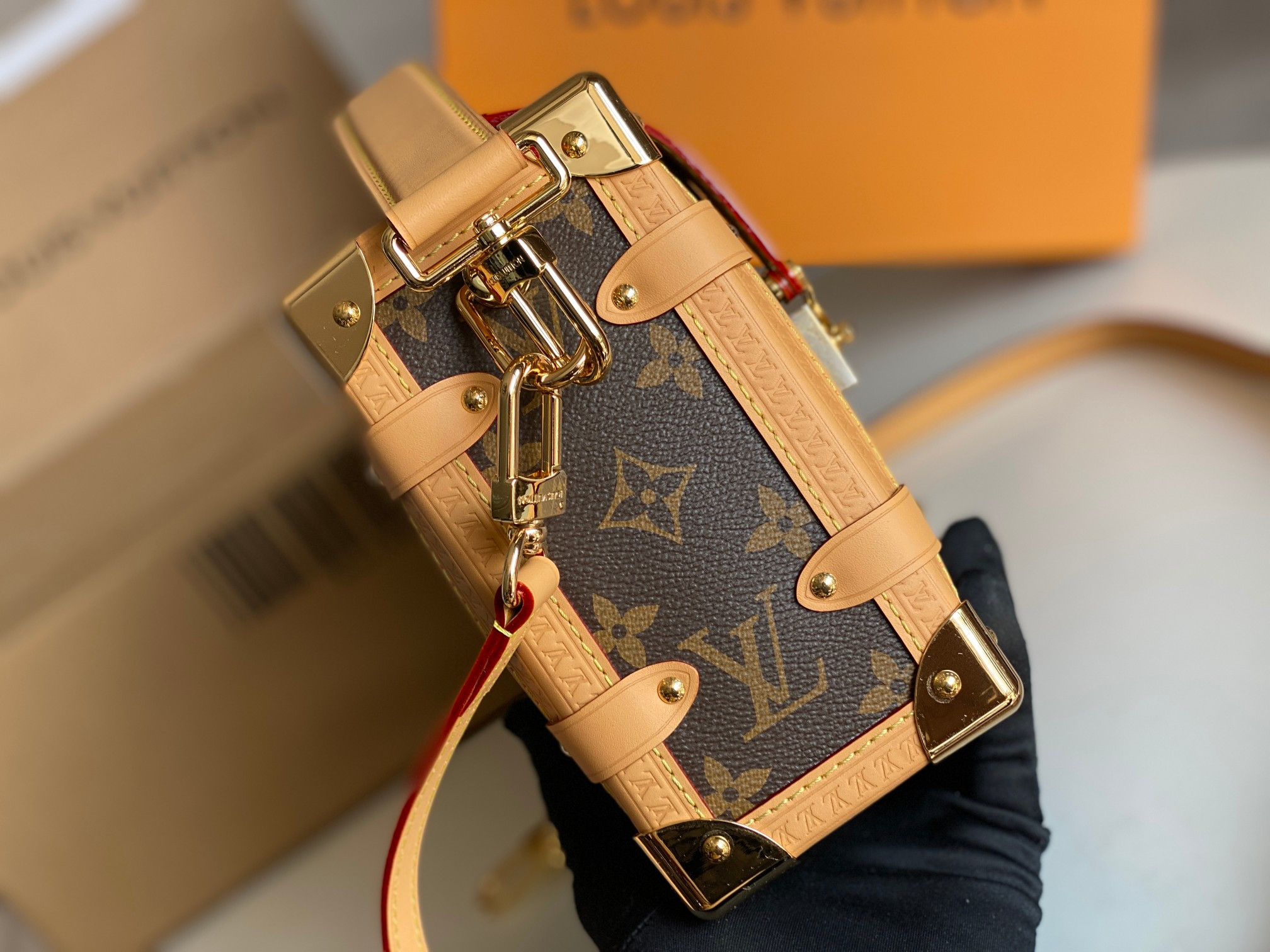 LV Side trunk MM M46358 8.3 x 5.5 x 2.4 inches