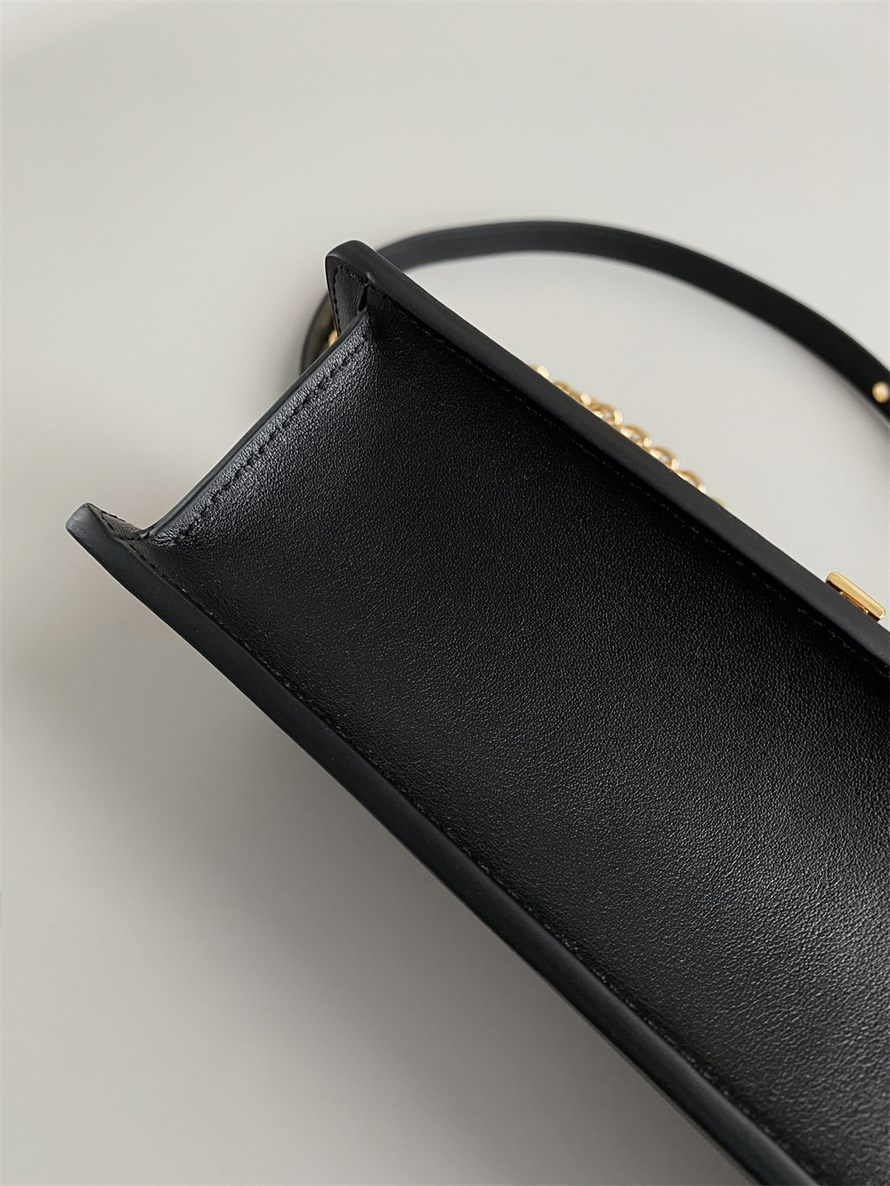 D*or 30 montaigne east-west bag with chain 21 x 12 x 6 cm / 8.5 x 4.5 x 2.5 inches