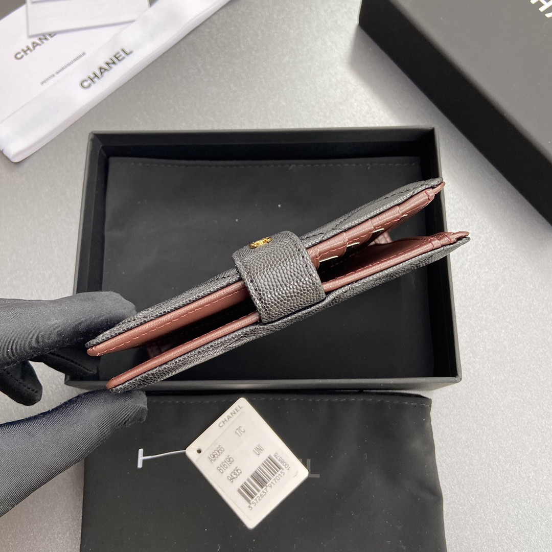 Ch*el card holder 10×14×2cm