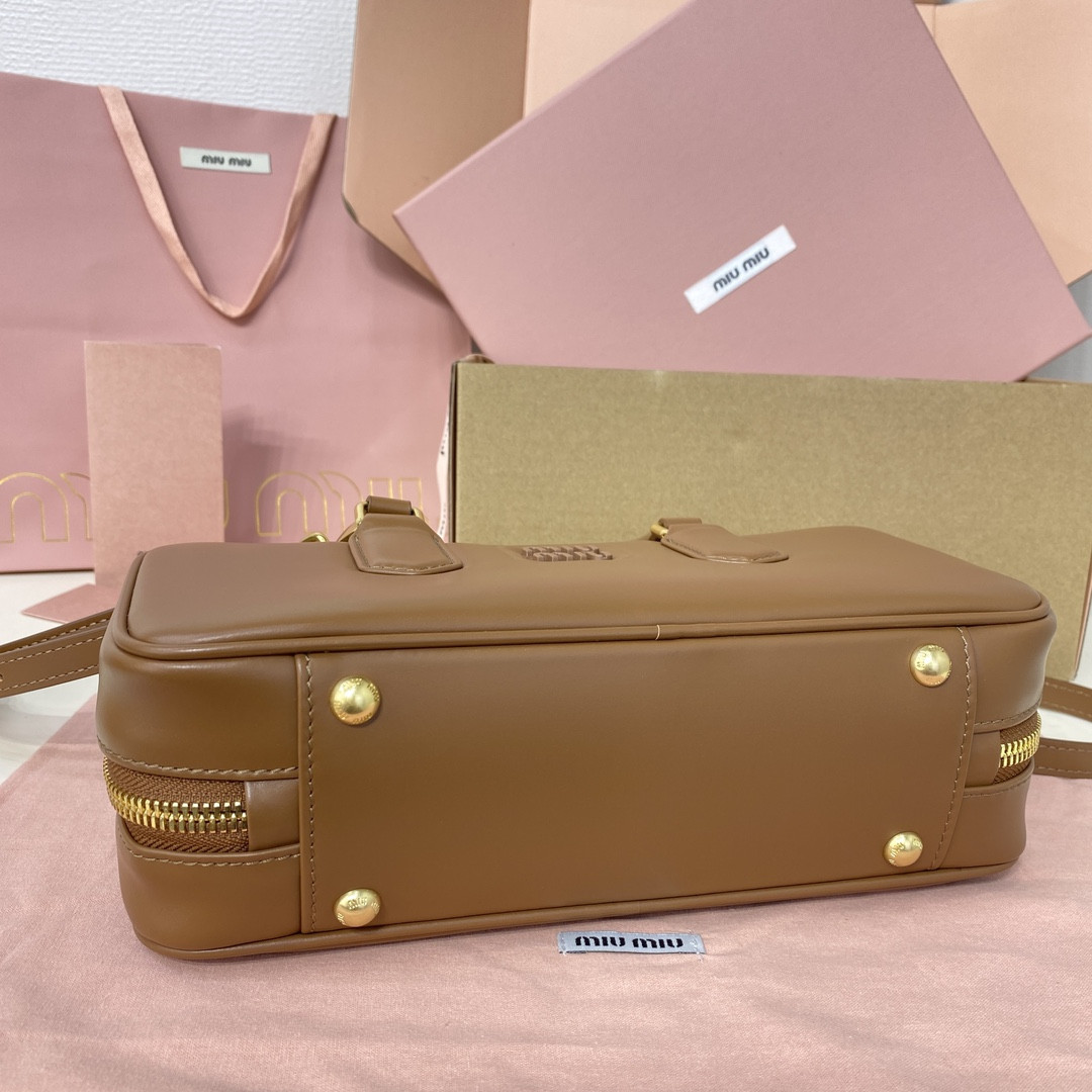 Miu Miu Arcadie leather bag 12x27x9cm