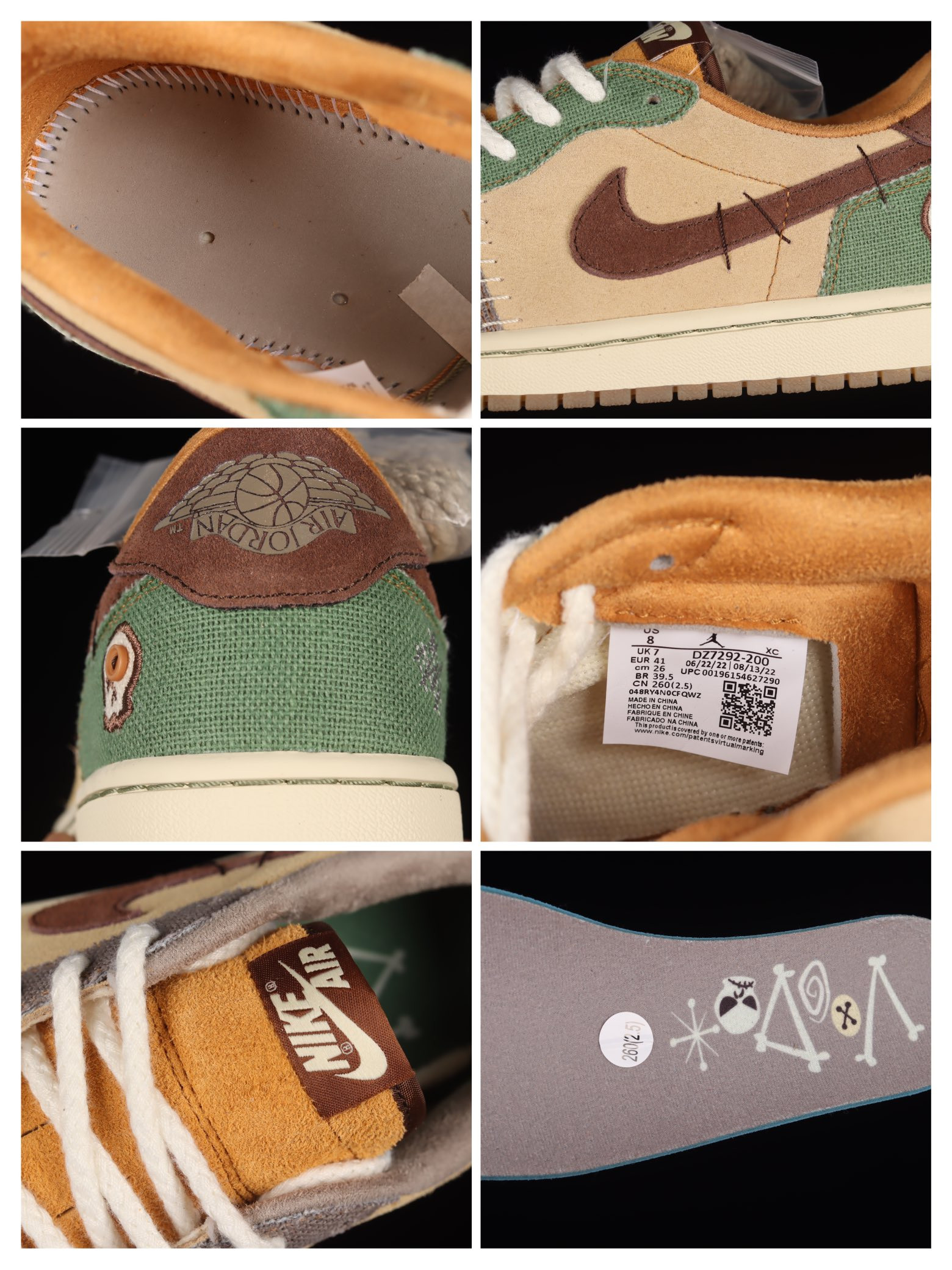 Zion Williamson x Air Jordan 1 Low OG Voodoo