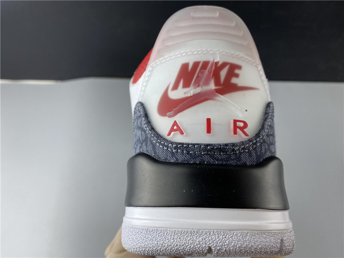 AIR JORDAN 3 RETRO "WHITE FIRE RED" CZ6431-100