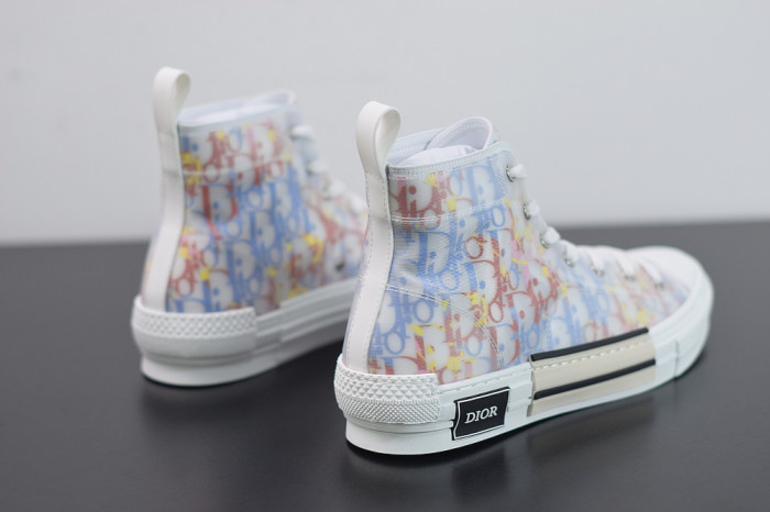 DR B23 OBLIQUE HIGH TOP SNEAKER“CD Ghosting”