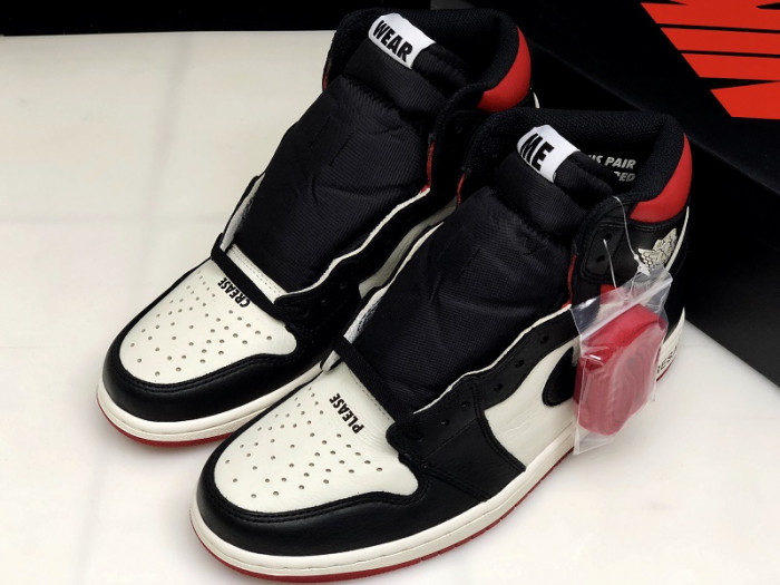 Air Jordan 1 Retro High OG NRG “Not For Resale” Varsity Red 861428-106