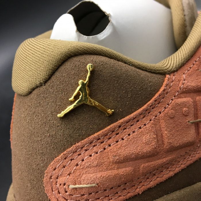 CLOT x Air Jordan 13 Low Sepia Stone/Canteen-Terra Blush AT3102-200