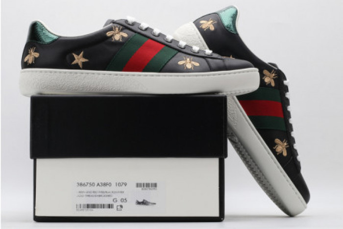 G*u*i ace embroidered low-top sneaker 386750 a38f0 1079