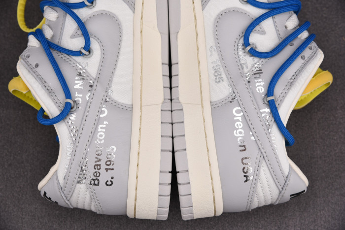 OFF-WHITE X DUNK LOW