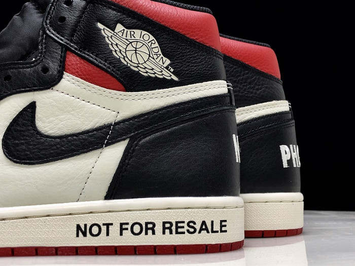 Air Jordan 1 Retro High OG NRG “Not For Resale” Varsity Red 861428-106