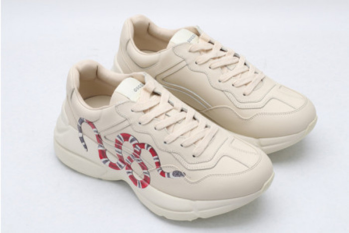 G*u*i rhyton leather sneaker