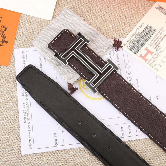 H**mes belt-3.8 cm