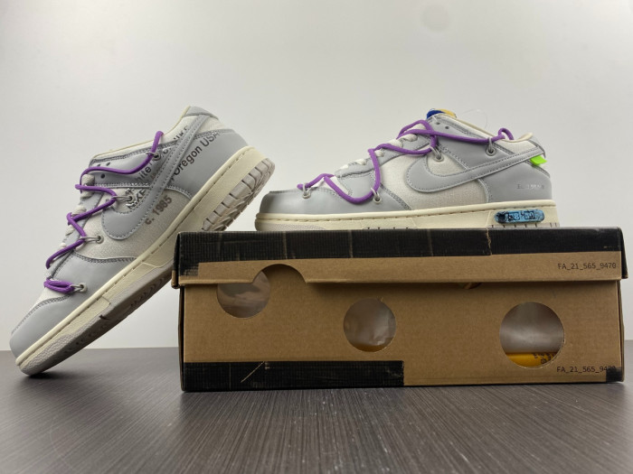Nike Dunk Low Off-White Lot 45 DM1602-101