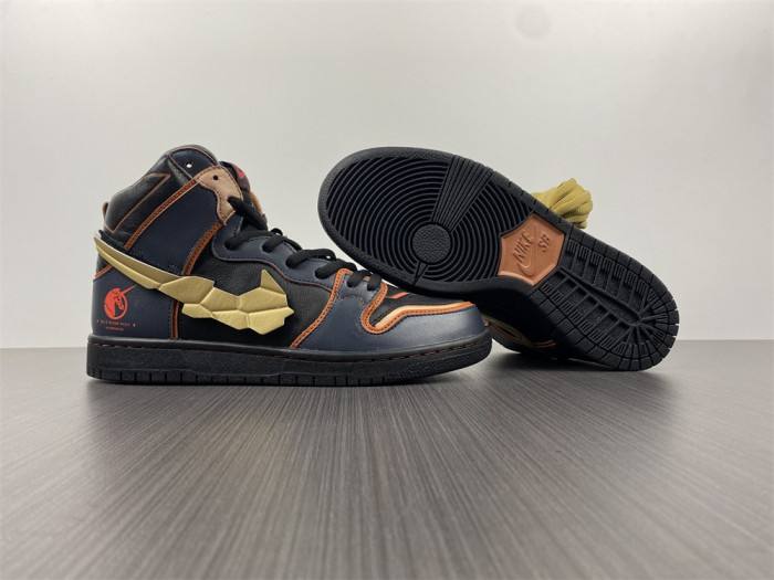 Gundam x Nike SB Dunk High “Banshee” DH7717-400