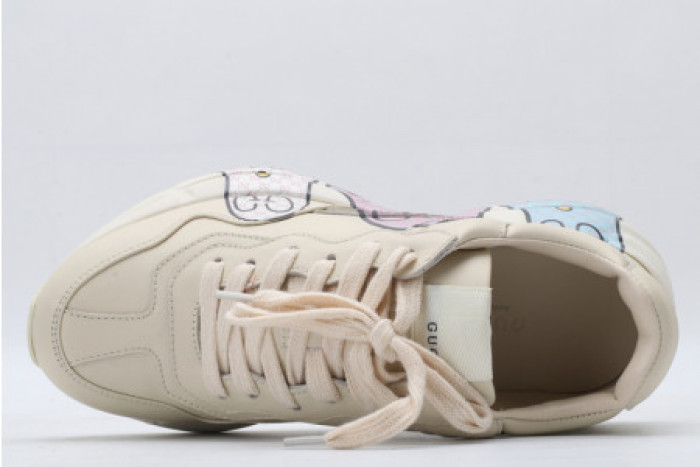 G*u*i rhyton leather sneaker