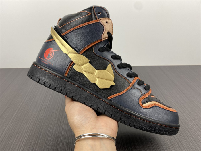 Gundam x Nike SB Dunk High “Banshee” DH7717-400
