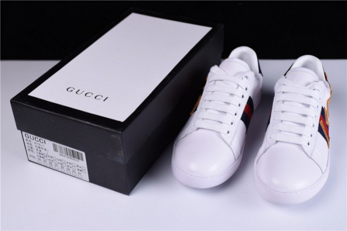G*u*i ace embroidered low-top sneaker with loved ‎497090 dope0 9095