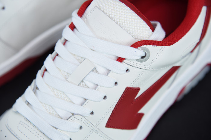 OFF WHITE™ C/O VIRGIL ABLOH OUT OF OFFICE LOW-TOP LEATHER SNEAKERS "OOO"