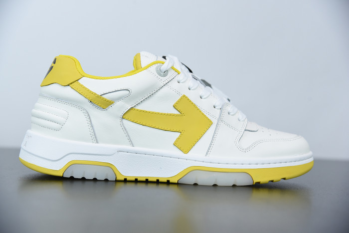 OFF WHITE™ C/O VIRGIL ABLOH OUT OF OFFICE LOW-TOP LEATHER SNEAKERS "OOO"