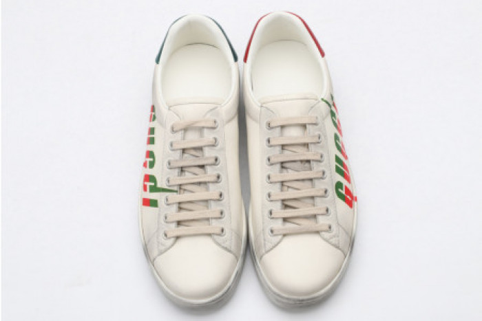 G*u*i ace embroidered low-top sneaker 576137 a38v0 9090
