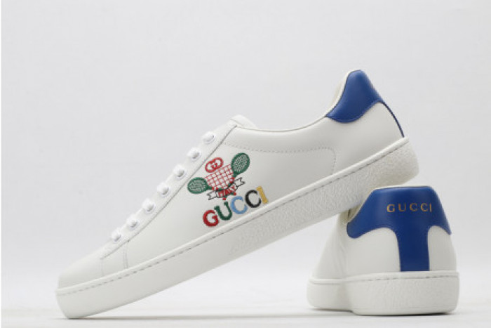 G*u*i ace embroidered low-top sneaker 603696 ay070 9096