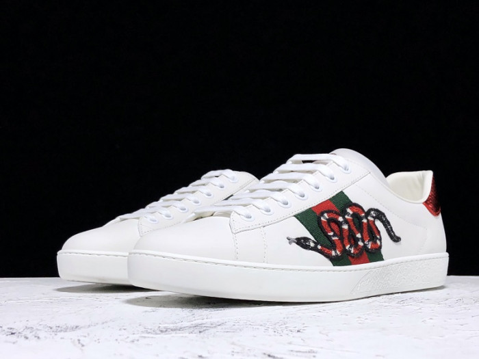 G*u*i ace leather sneaker ‎456230 02jp0 9064