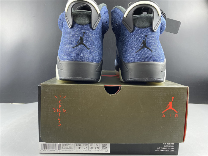 Air Jordan 6 “Washed Denim” CT5350-401