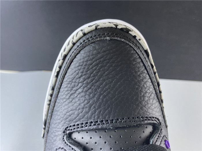 Air Jordan 3 Retro Black Court Purple CT8532-050