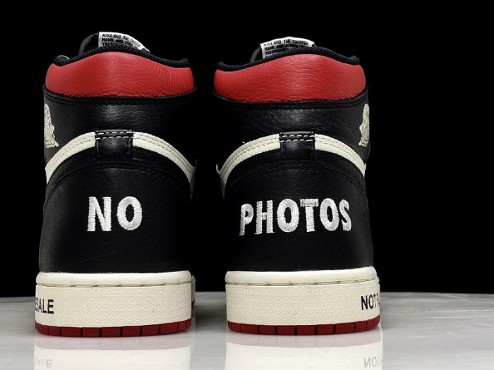 Air Jordan 1 Retro High OG NRG “Not For Resale” Varsity Red 861428-106
