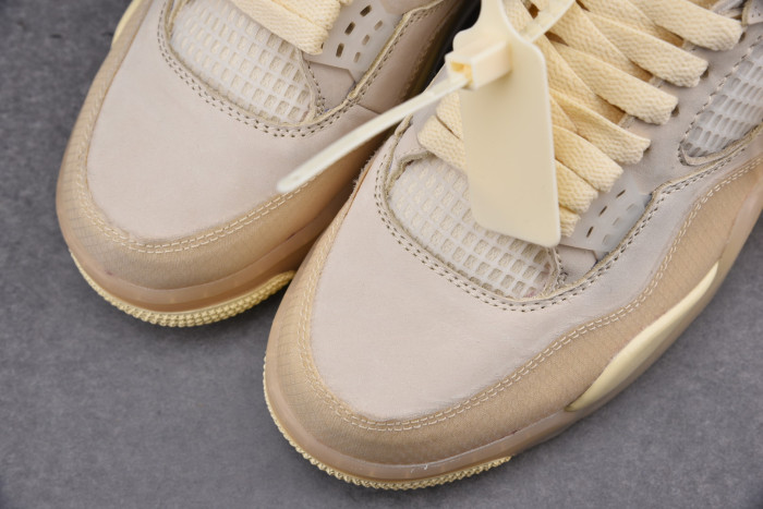 Off-White x Air Jordan 4 “Sail” CV9388-100